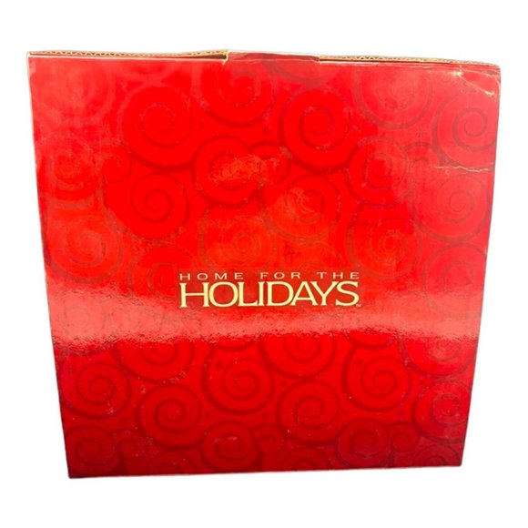 Home For The Holidays Rotating Musical Santa Vintage Centerpiece Music Box - Picture 10 of 12